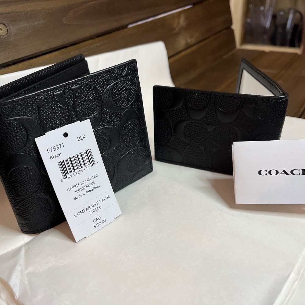 Mens, Wallet, Coach - Picture 3 of 3